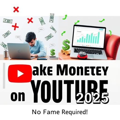 How to Make Money on YouTube in 2025 Without Being Famous