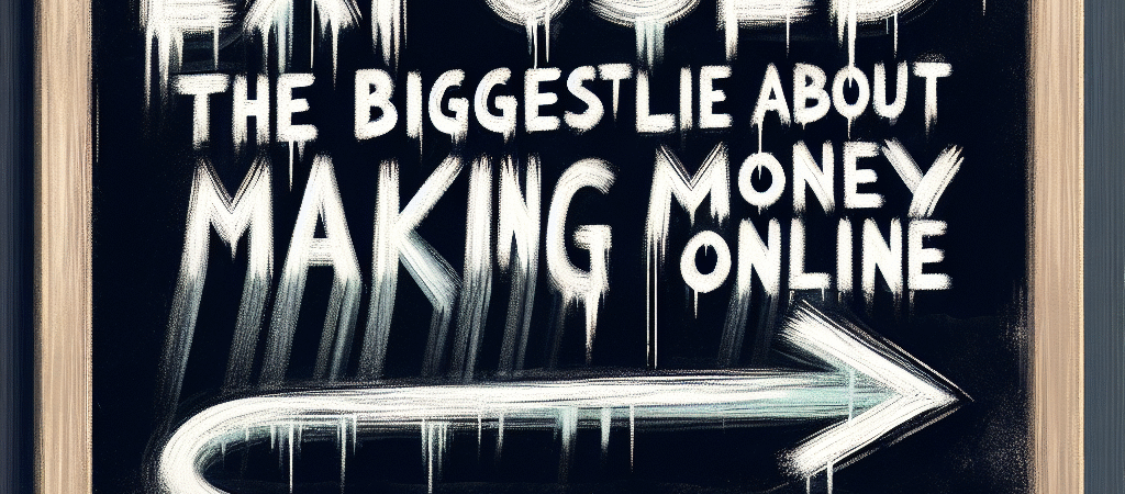 I Was Ashamed to Admit This — But It Finally Made Me Money Online