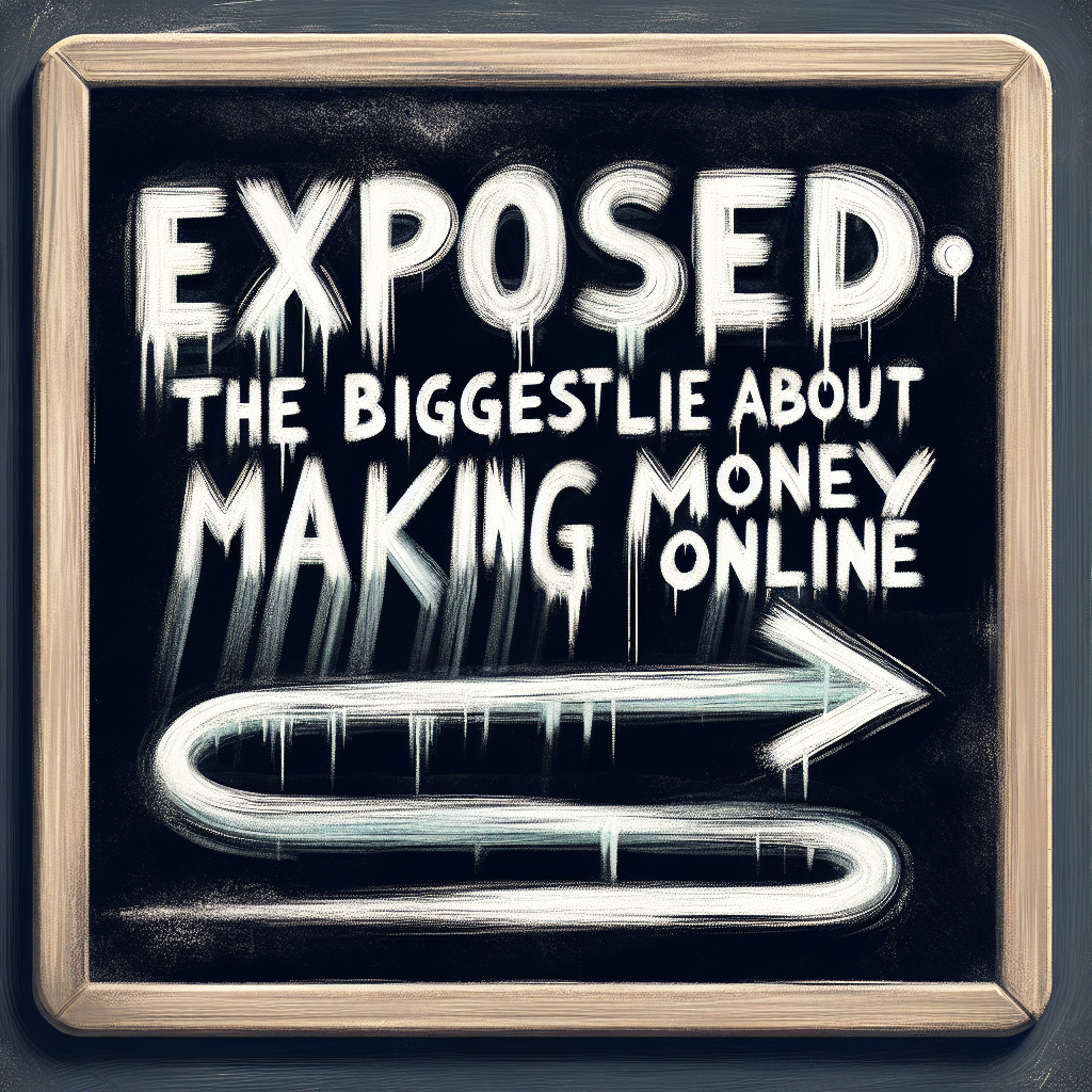 I Was Ashamed to Admit This — But It Finally Made Me Money Online