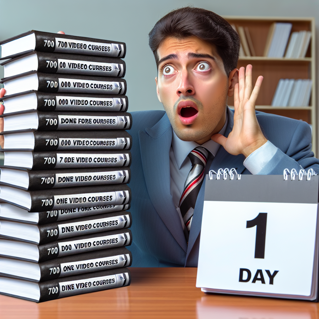They Told Me I’d Need Years to Create 700 Courses. They Were Wrong.