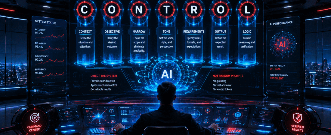 The CONTROL Framework™: A Better Way to Guide AI Instead of Fighting It