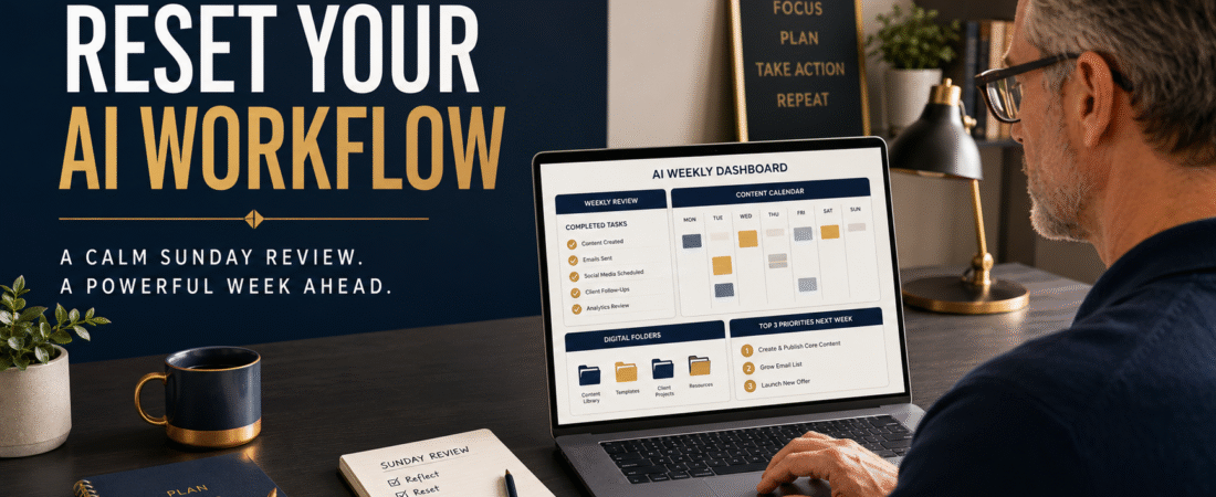 How to Complete a Simple Sunday AI Workflow Reset