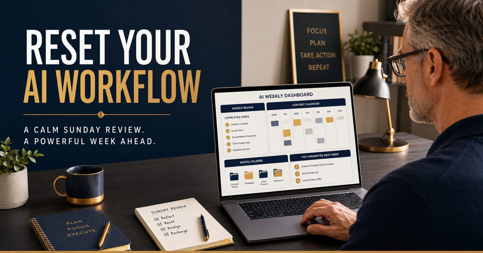 How to Complete a Simple Sunday AI Workflow Reset