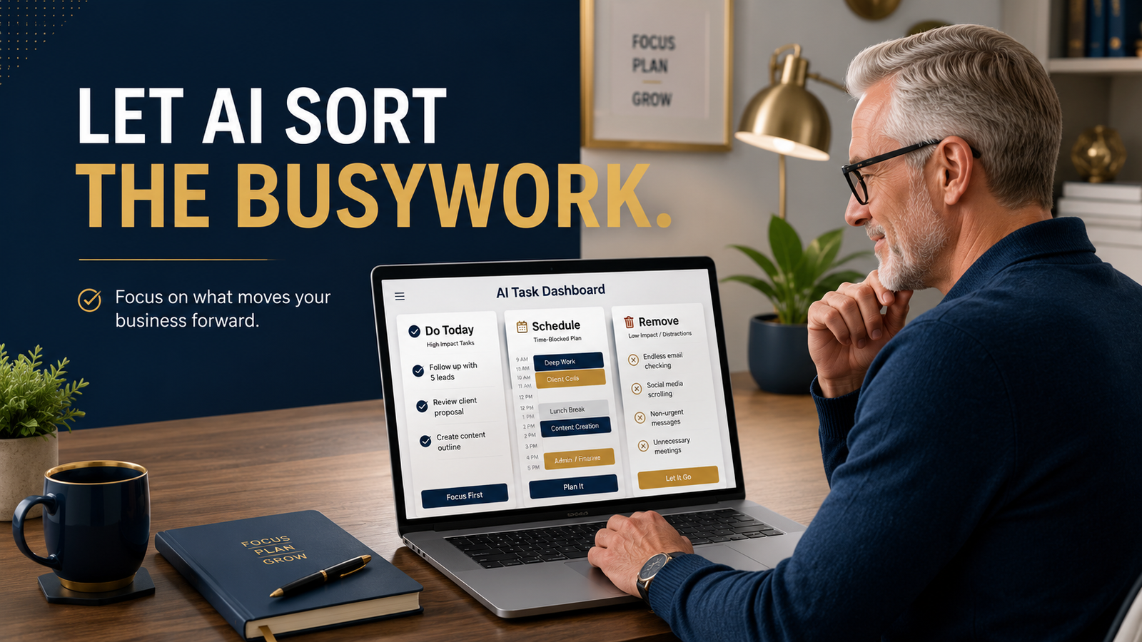 How to Use AI to Separate Important Work From Online-Business Busywork
