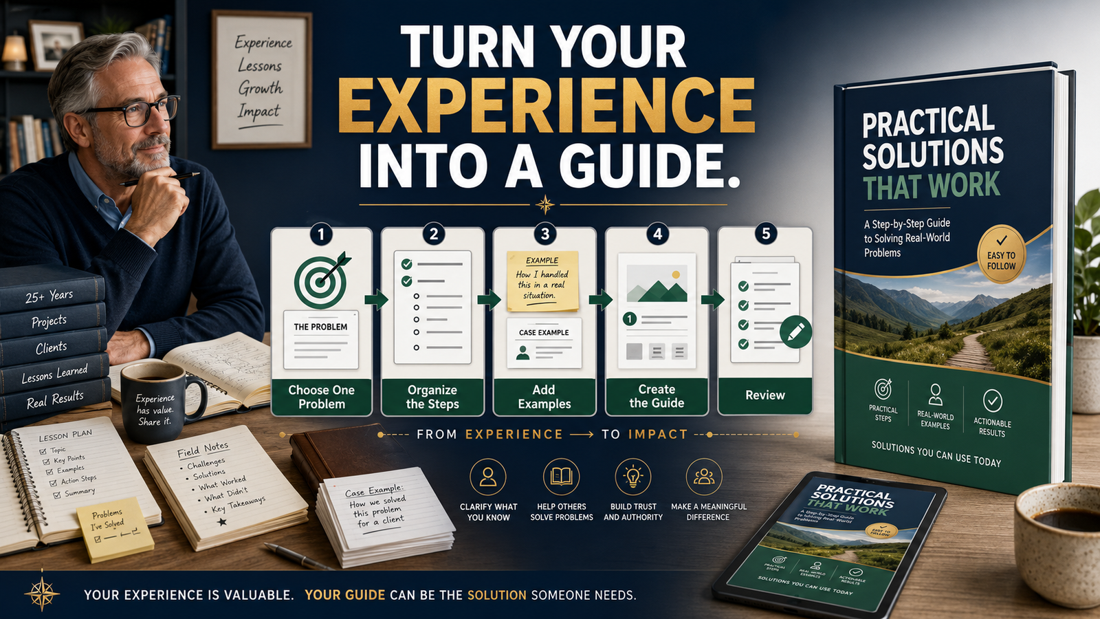 How to Turn Your Experience Into a Useful Digital Guide