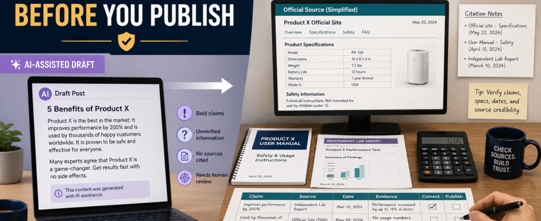 How to Fact-Check AI-Generated Content Before You Publish It
