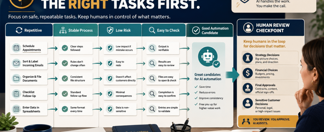 Which Online-Business Tasks Should You Automate First With AI?