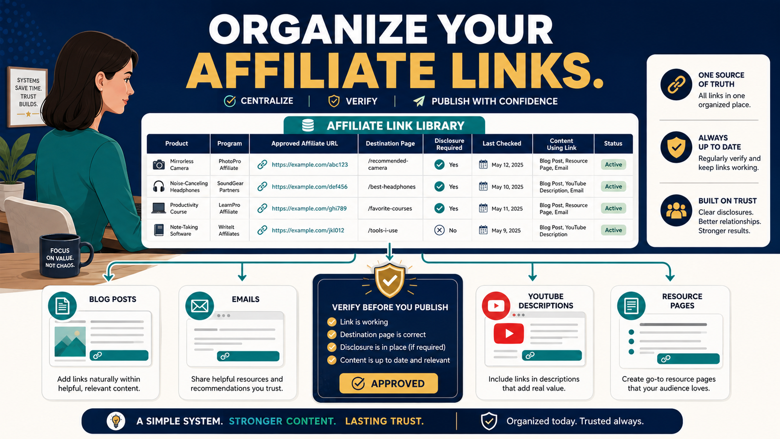 How to Organize Affiliate Links So You Stop Searching for Them Every Time You Publish