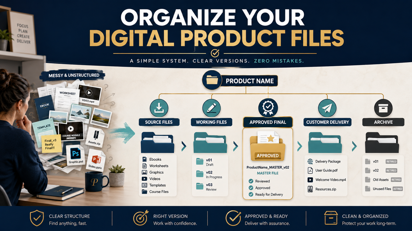 How to Organize Digital Product Files So You Always Know Which Version Is Final