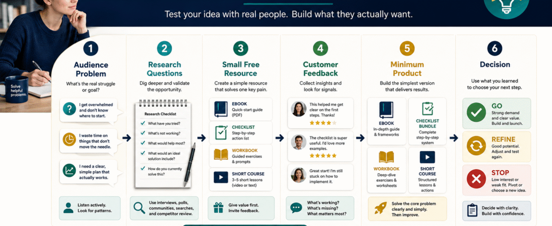 How to Validate a Digital Product Idea Before You Create It