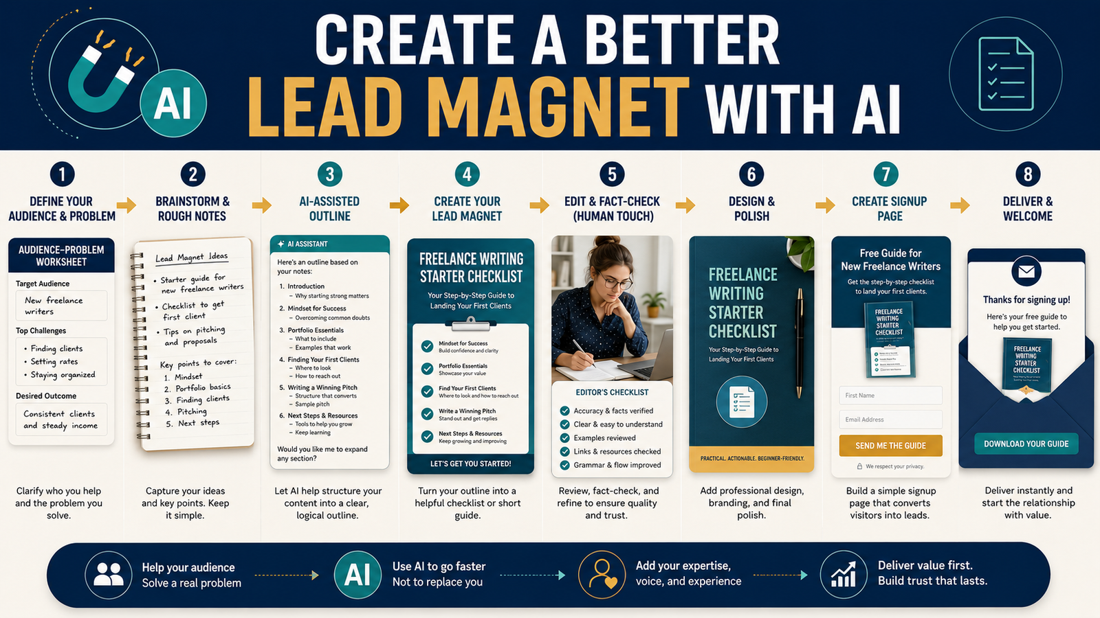 How to Create a Lead Magnet With AI That People Will Actually Want