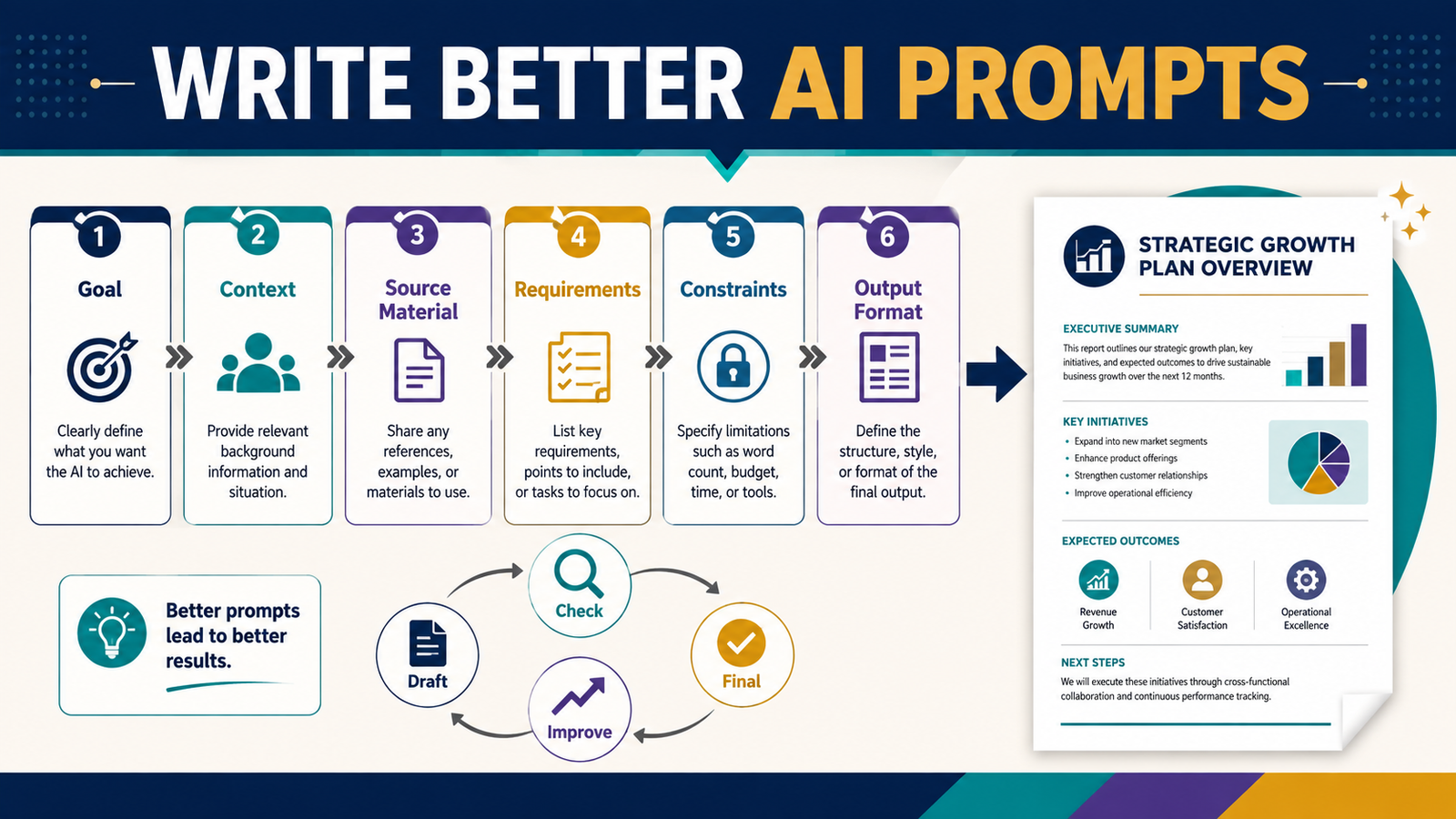 How to Write Better AI Prompts for More Consistent Business Results