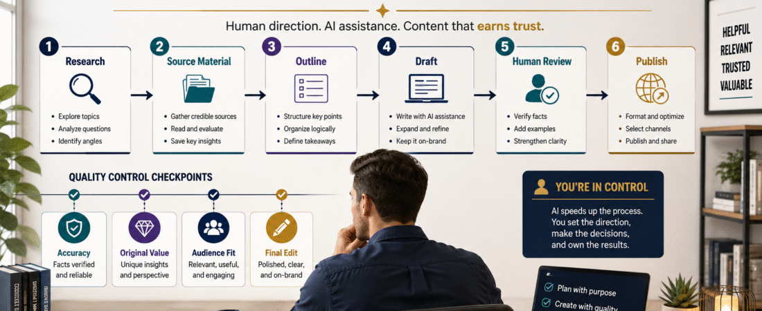 How to Create an AI Content Workflow That Does Not Produce Generic Content