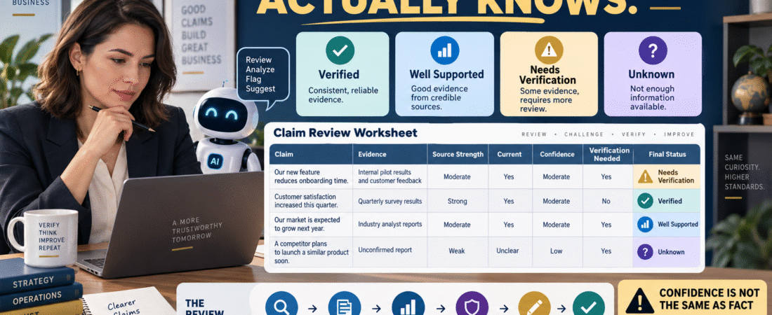 How to Create an AI Confidence Labeling System So Uncertain Information Does Not Look Like Verified Fact