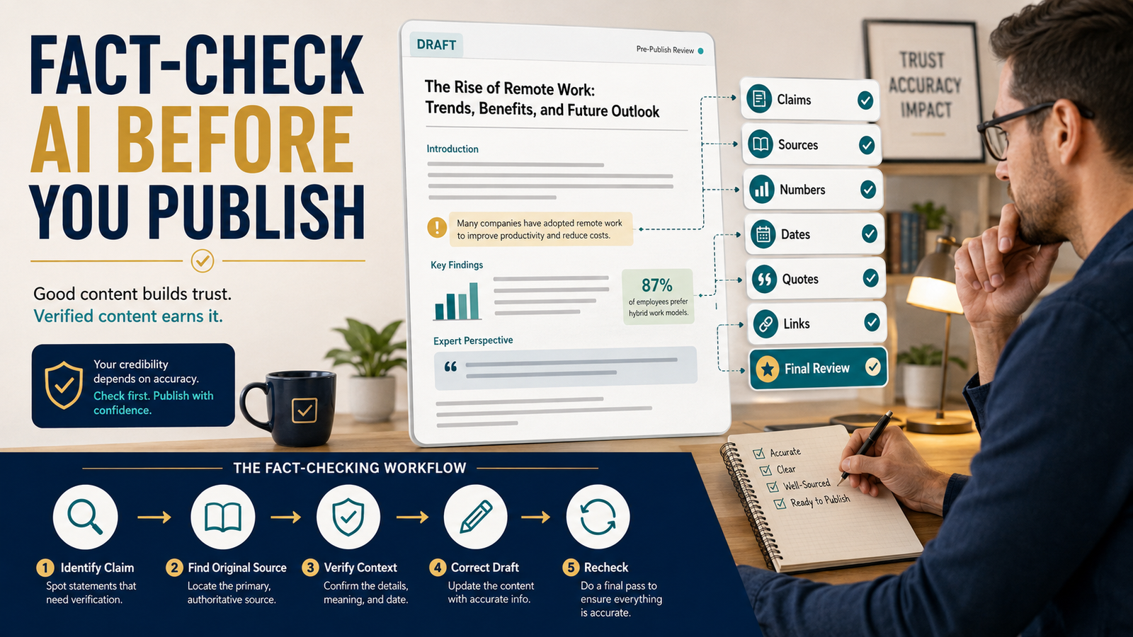 How to Fact-Check AI-Generated Content Before You Publish It